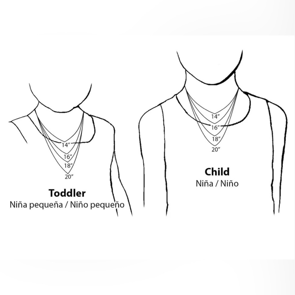925 Sterling Silver niña necklace - Picture 9 of 10